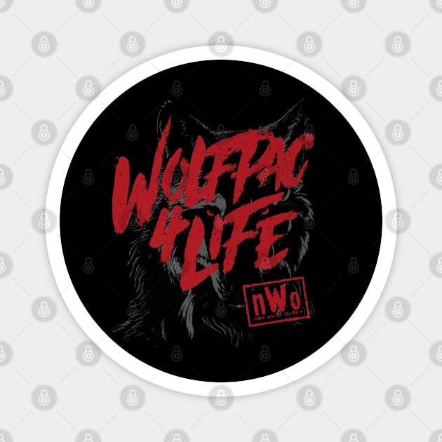 nWo Wolfpac 4Life Magnet by MunMun_Design